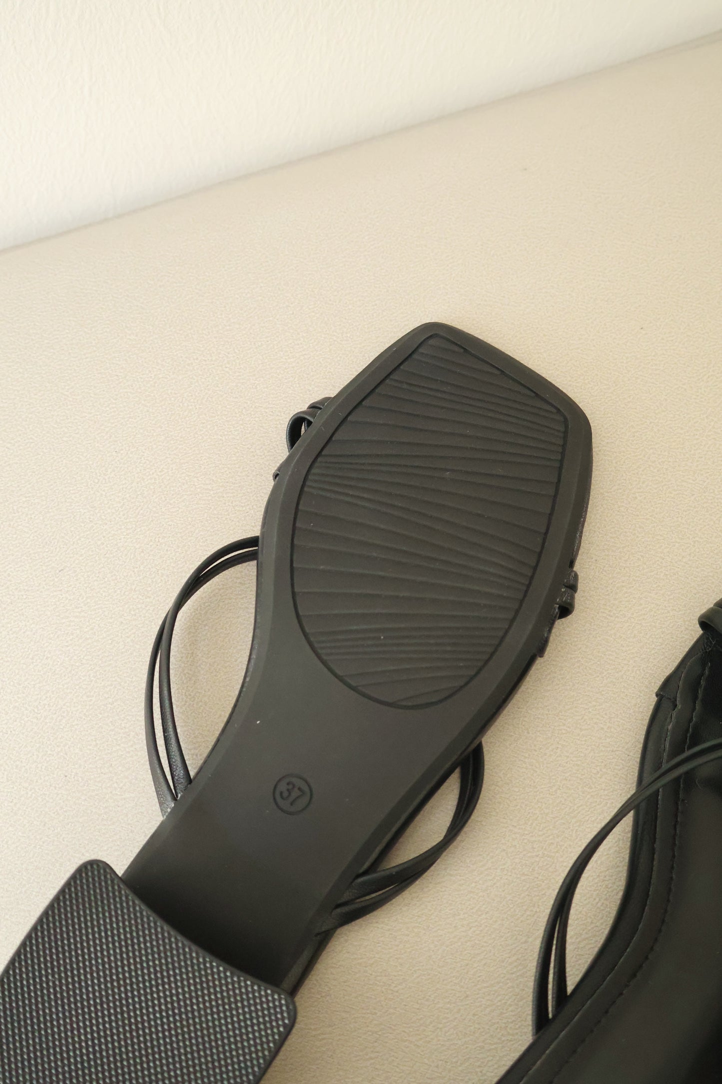 Mika Heartshape Rhinestone Heels (Black)