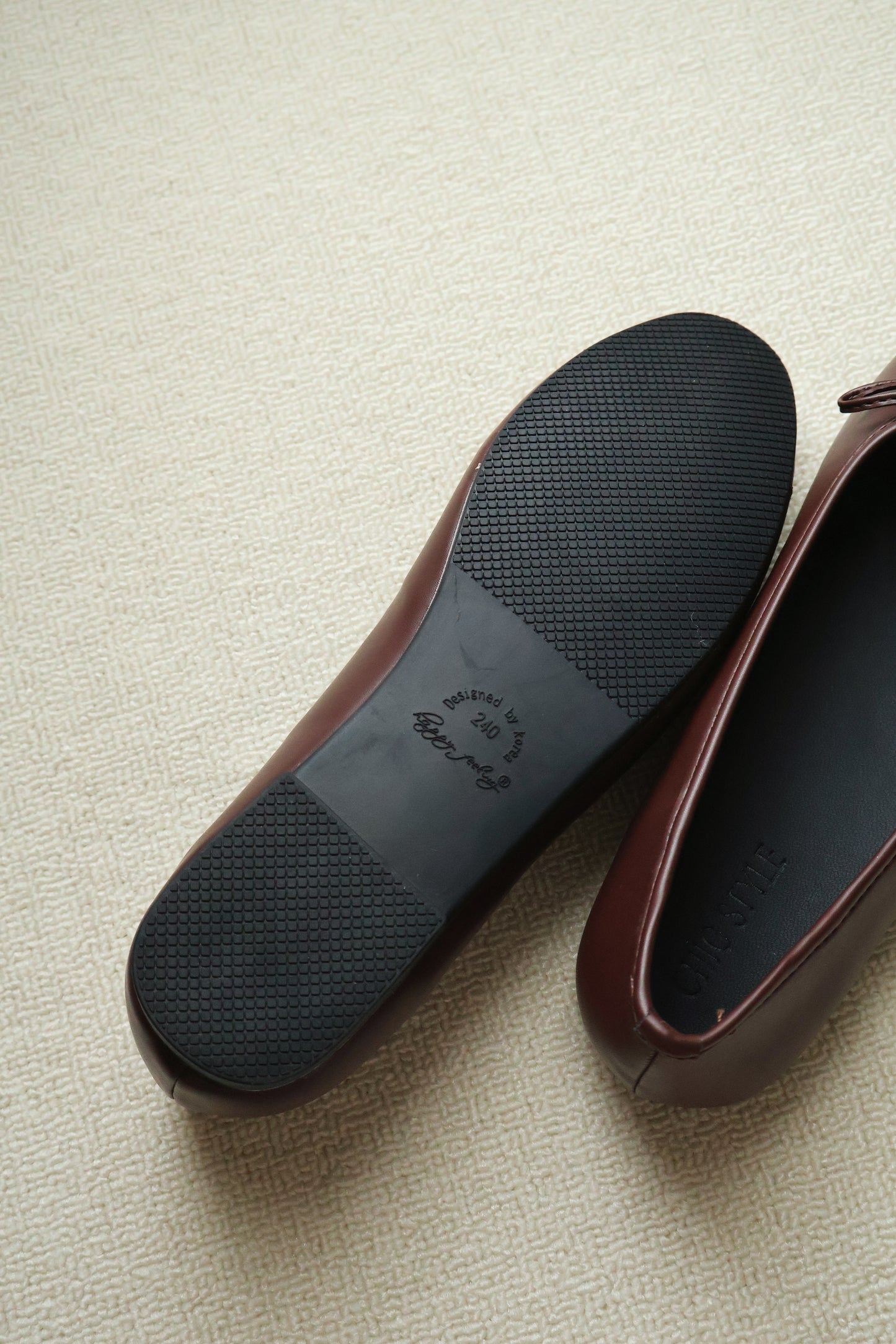 Madie Bow Ballet Flats (Coffee)