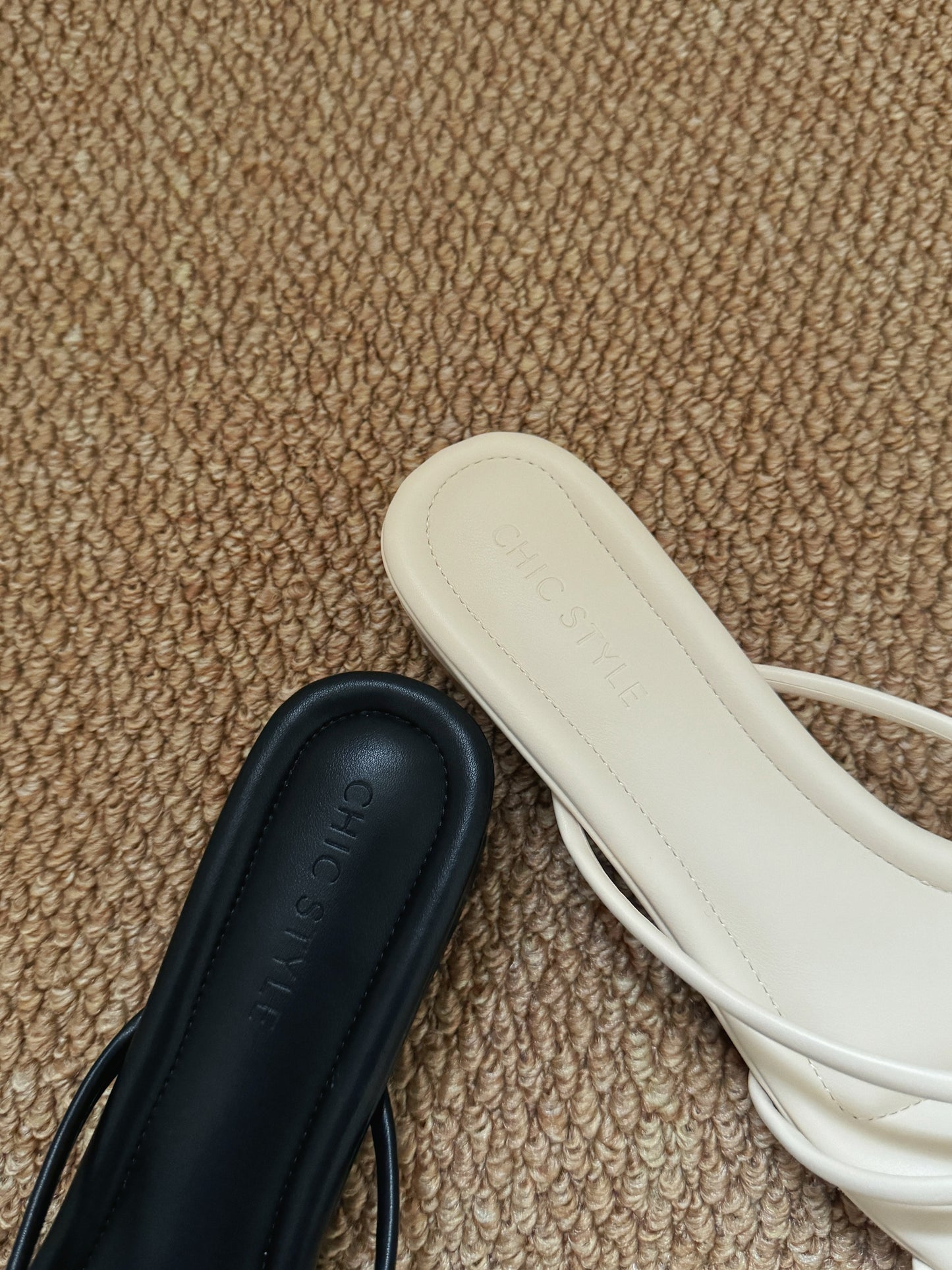 Emelia Strappy Comfy Sandals (Cream) *Slim feet only