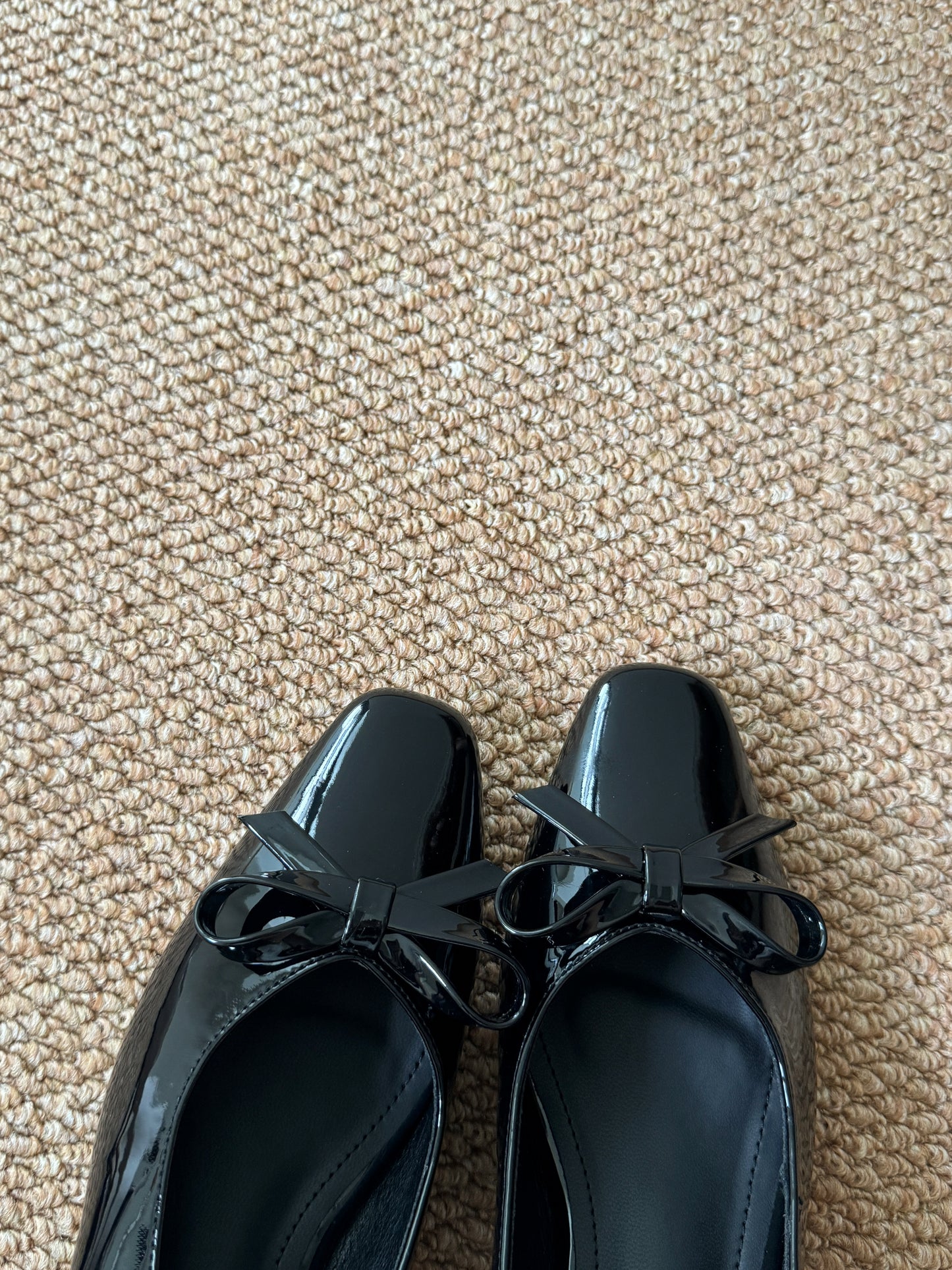 Vianna French Bow Heels (Black)