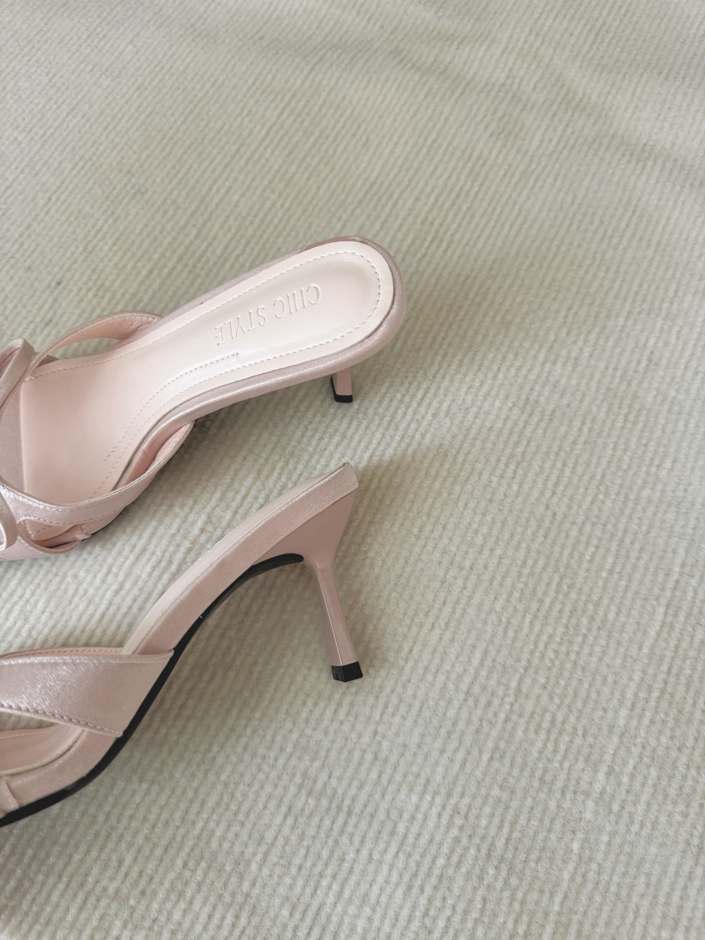 Carisa Sweet Bow Heels (Pink)