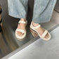 Maryanne Street Style Sandals (Cream)
