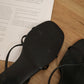 Gianna Strappy Knot Heels (Black / 35)