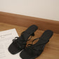 Gianna Strappy Knot Heels (Black / 35)