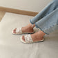 Wendy Lace Sandals (CreamWhite)