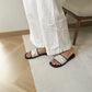 Wendy Lace Sandals (Black)