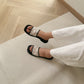 Wendy Lace Sandals (Black)