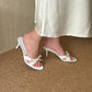 Carisa Sweet Bow Heels (White)