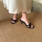 Carisa Sweet Bow Heels (Black)