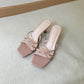 Helen Strappy High Heels (Nude)