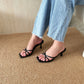 Helen Strappy High Heels (Black)