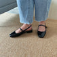 Heidi Slingback Low Heel (Black)