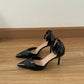 Hazel Patent Pointed High Heels (Black)