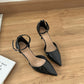 Hazel Patent Pointed High Heels (Black)