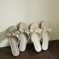 [Preorder] Odette Cute Bow Sandals (Greige)