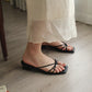 Janelle Strappy Heeled Sandals (Black)