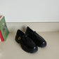Oaklee Buckled Platform Loafers (Black / 40)