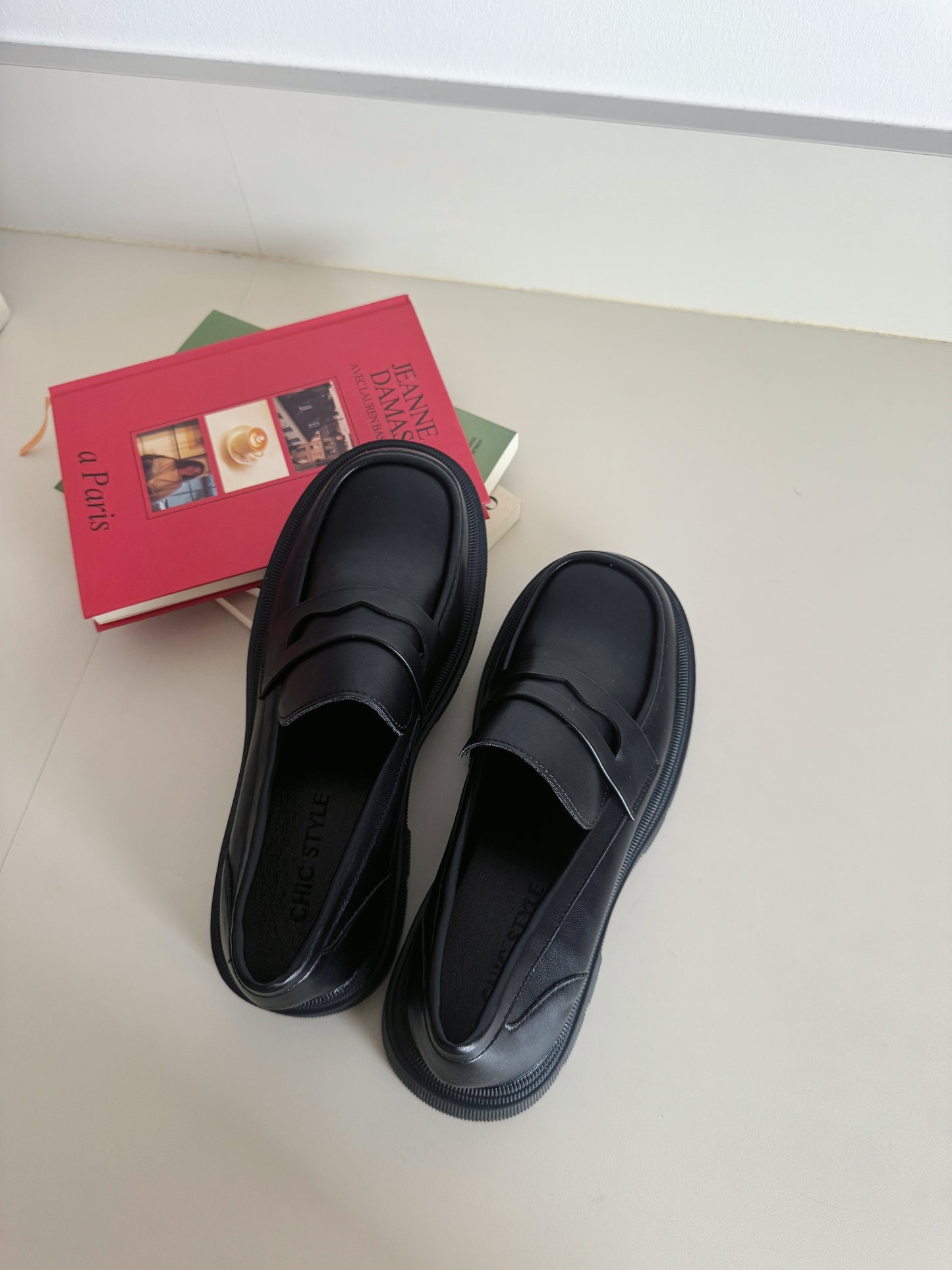 Jordyn City Style Platform Loafers (Matte / 40)