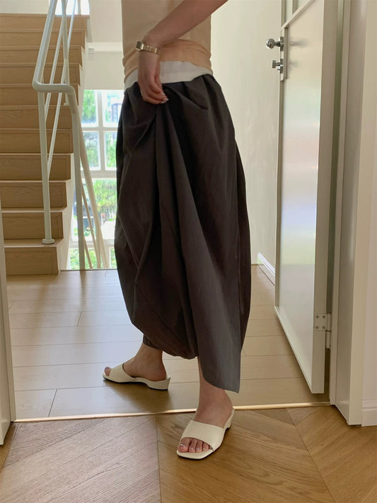 Yoana Casual Low Heels (Cream White)