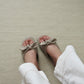 Odette Cute Bow Sandals (Greige)