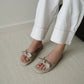 Odette Cute Bow Sandals (Greige)