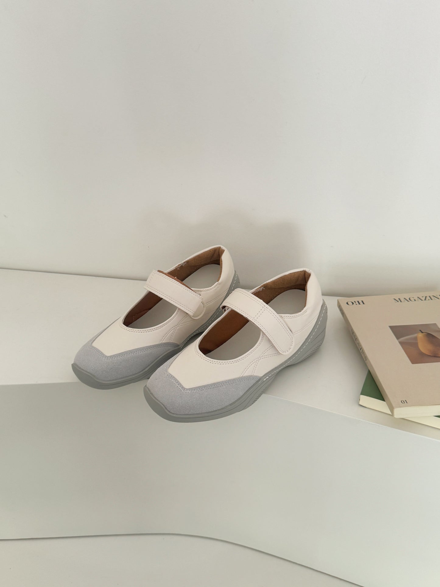 Good Time Ballet Sneakers (Cream White)