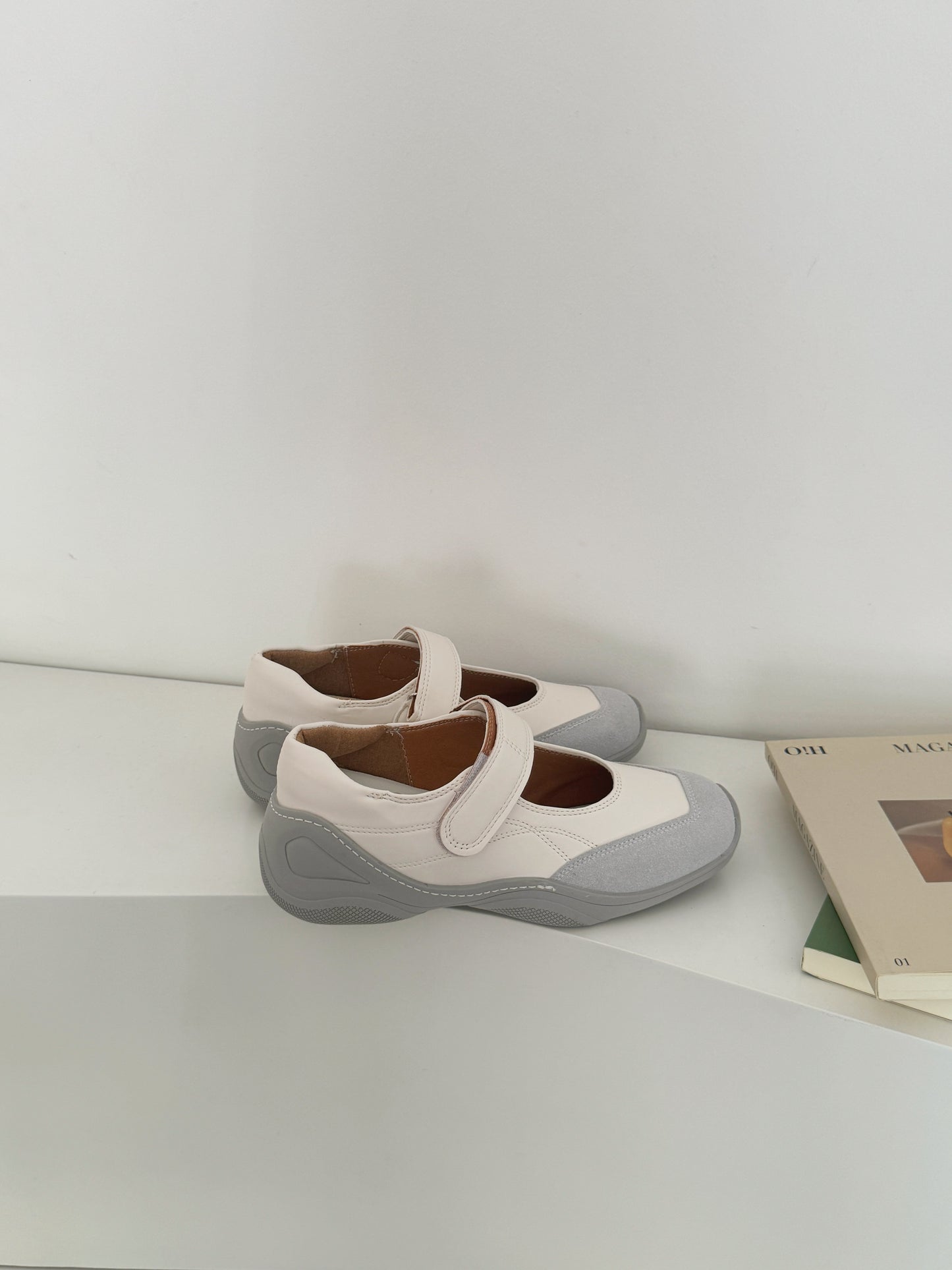 Good Time Ballet Sneakers (Cream White)