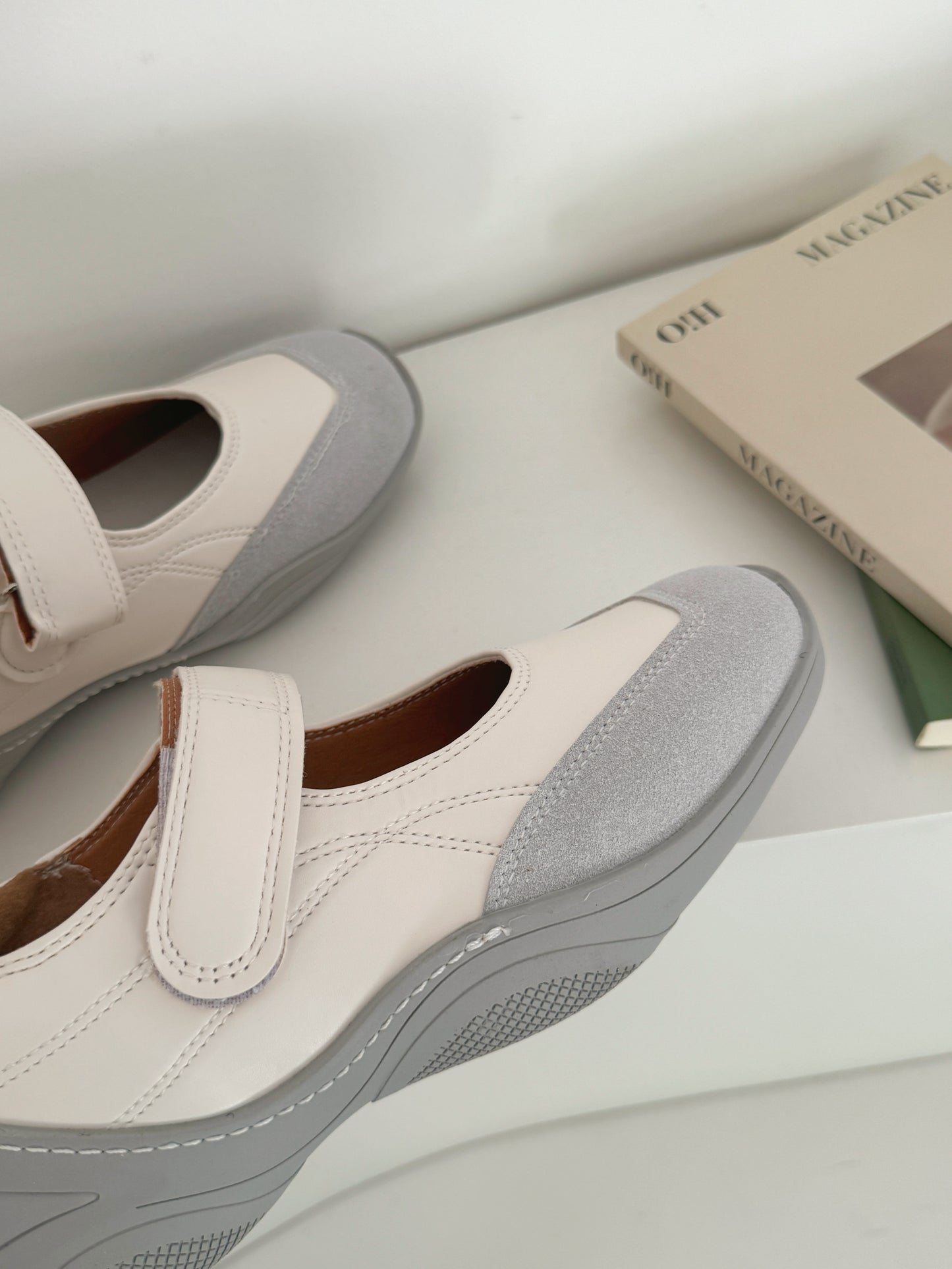 Good Time Ballet Sneakers (Cream White)