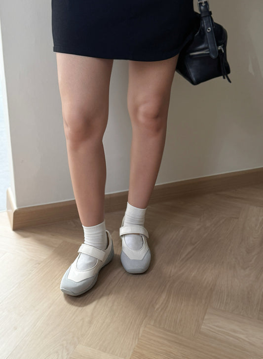 Good Time Ballet Sneakers (Cream White)