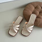 Dolly Slip On Sliders (Cream)