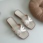 Dolly Slip On Sliders (Cream)