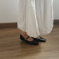 Jolene Mary Jane Flats (Black)