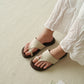 Ashton Ringtoe Sandals (Brown)