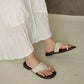 Ashton Ringtoe Sandals (Brown)
