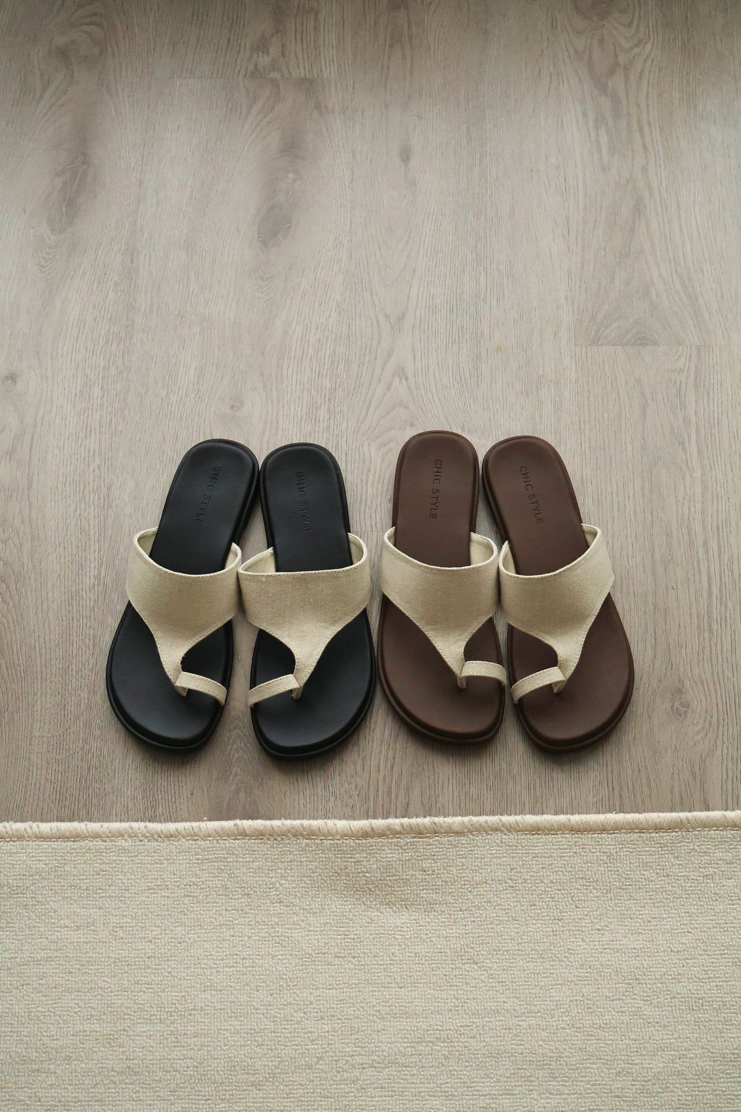 Ashton Ringtoe Sandals (Black)
