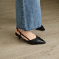 Joelle Pointed High Heels Pump (Black)