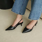 Joelle Pointed High Heels Pump (Black)