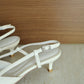 Joelle Pointed High Heels Pump (Cream White)