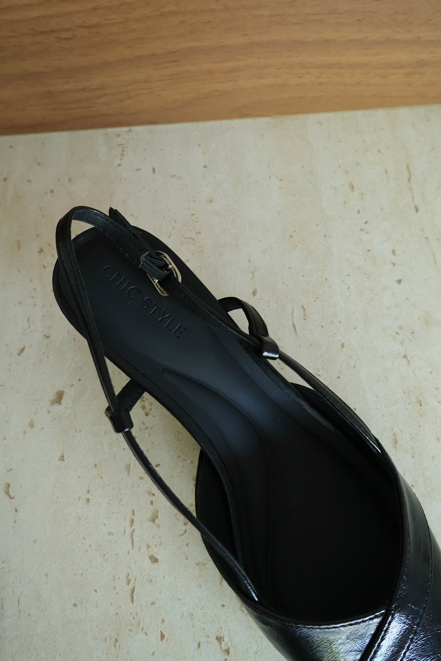 Joelle Pointed High Heels Pump (Black)