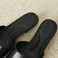 Yoana Casual Low Heels (Black)