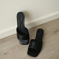 Yoana Casual Low Heels (Black)