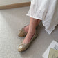 Jaclyn Tweed Ballet Flats (Khaki)