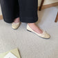 Jaclyn Tweed Ballet Flats (Cream White)