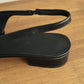 Liza Pointed Slingback Flats (Black)