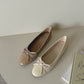 Jaclyn Tweed Ballet Flats (Cream White)