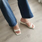 Asther Slip On Wedges (Cream White)