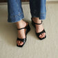 Asther Slip On Wedges (Black)