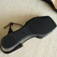 Asther Slip On Wedges (Black)