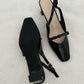 [Minor Defect] Size 39 Rica Slingback Heels in Black
