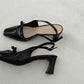 [Minor Defect] Size 39 Rica Slingback Heels in Black